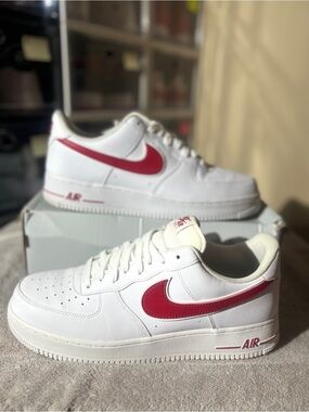 Nike Air Force 1 '07 3 "Gym Red" OG BOX